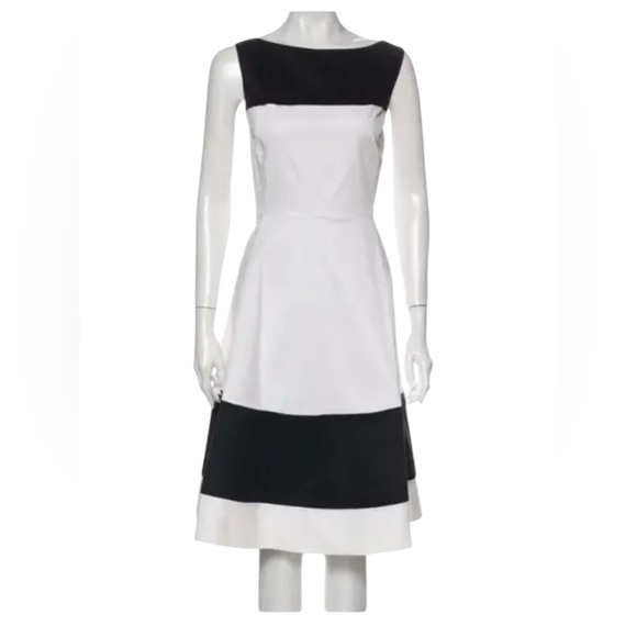 kate spade Dresses & Skirts - Kate Spade Black and White Tiered Midi Skirt